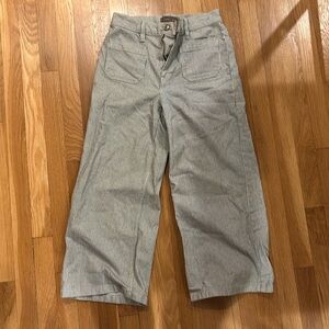 J Crew. Navy and white striped Culottes. Size 26. Used in good condition.